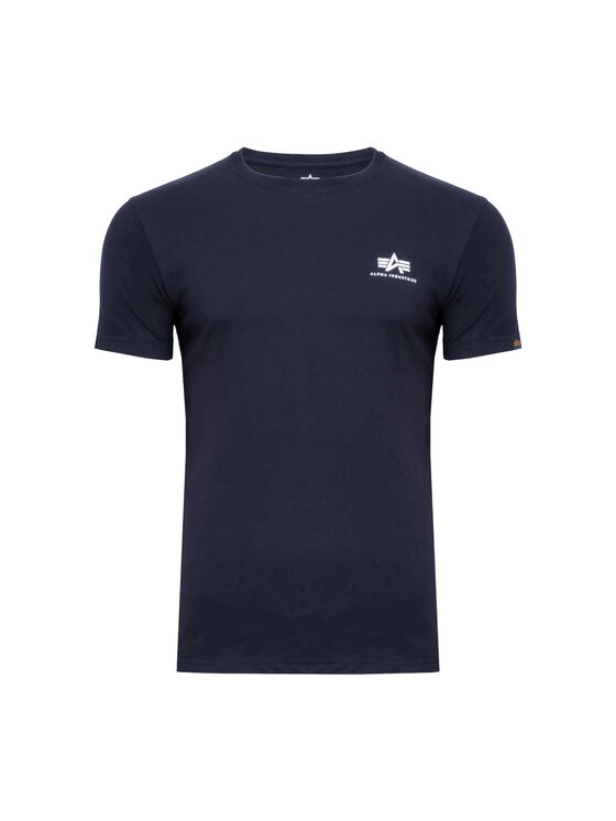 Alpha Industries Alpha Industries Tričko AI.188505-07-4XL Tmavomodrá Basic Fit