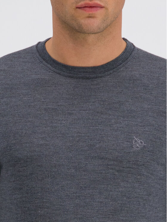 Roy Robson Roy Robson Sweter 5051-91 Szary Regular Fit