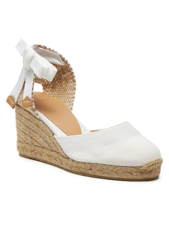 Castañer Castañer Espadrillas Carina/6/001 020964 Bianco