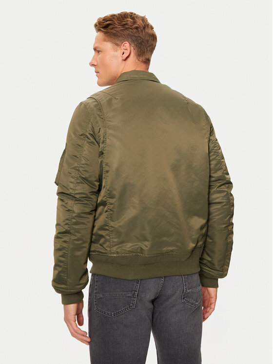 SCHOTT N.Y.C. SCHOTT N.Y.C. Μπόμπερ μπουφάν 210100RS Πράσινο Regular Fit