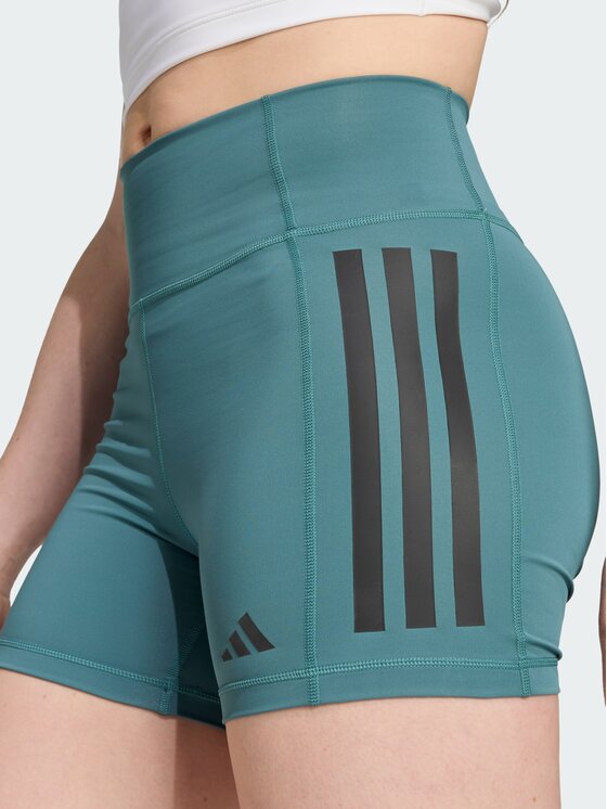 adidas adidas Szorty sportowe 143807 Zielony Fitted Fit