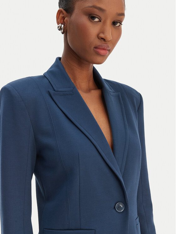 Patrizia Pepe Patrizia Pepe Σακάκι 8S0584/A715-CA97 Μπλε Regular Fit