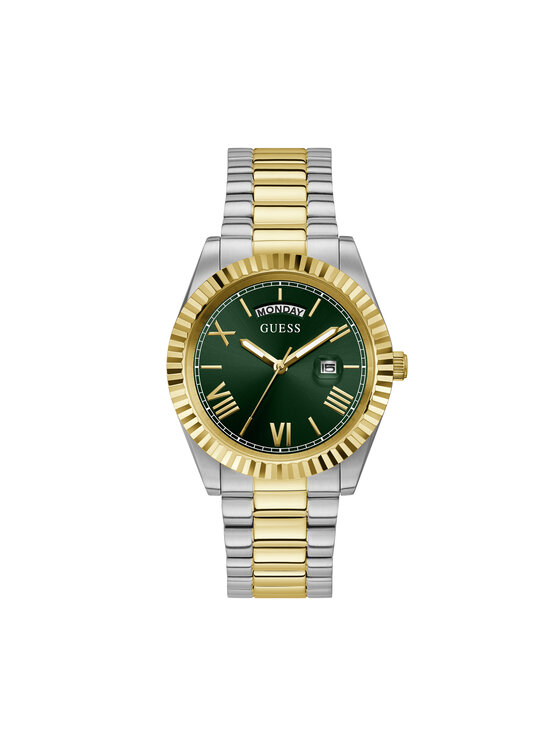 Guess Hodinky Connoisseaur GW0265G8 Strieborná