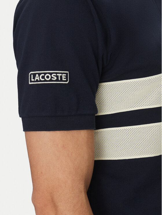 Lacoste Lacoste Polo marškinėliai PH9760 Tamsiai mėlyna Classic Fit
