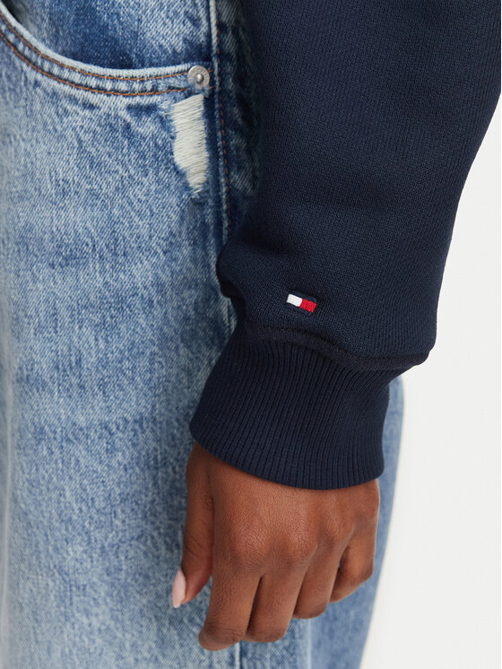 Tommy Hilfiger Tommy Hilfiger Hanorac WW0WW51878 Bleumarin Regular Fit