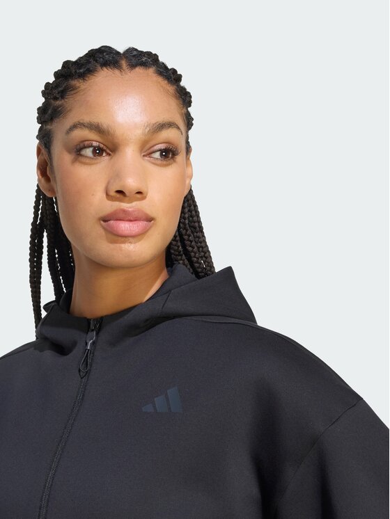 adidas adidas Bluza 165611 Czarny Loose Fit
