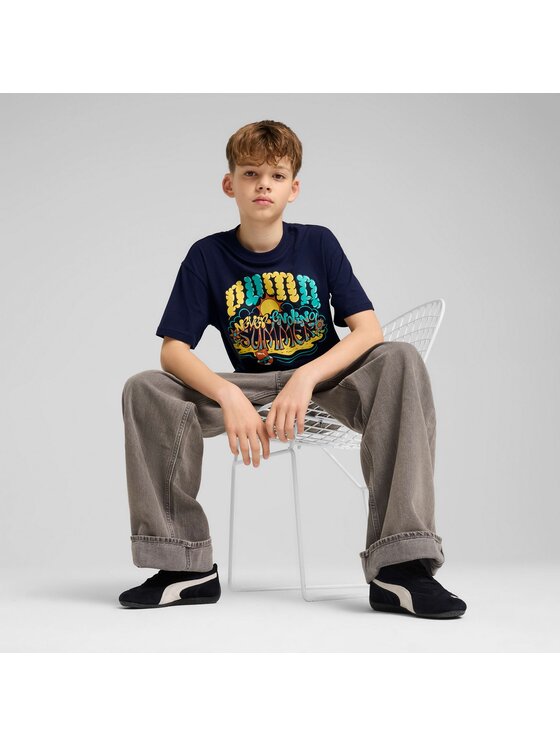 Puma Puma T-Shirt 629874 Niebieski Regular Fit