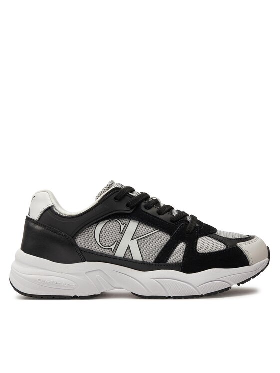 Sneakers Calvin Klein Retro Tennis YM0YM00696 Black / White 0GJ
