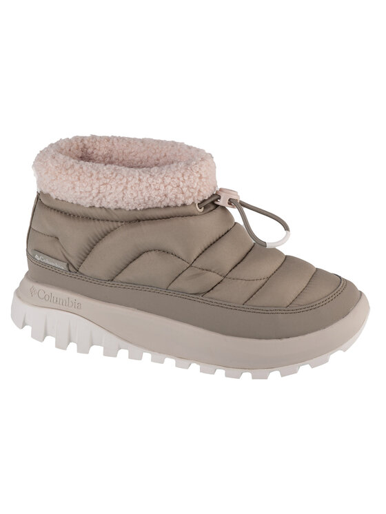 Columbia Columbia Stivali da neve Snowtrot Shorty Verde