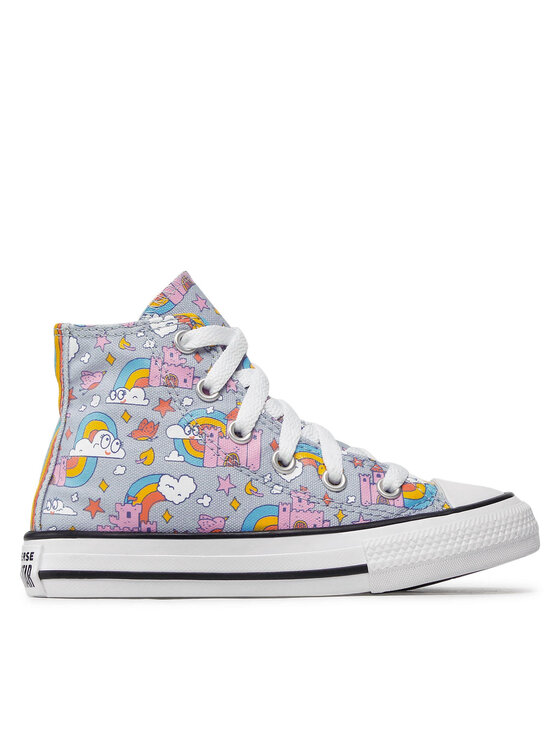 Converse Converse Teniși Chuck Taylor All Star Rainbow Castles 372943C Albastru