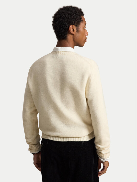 Polo Ralph Lauren Polo Ralph Lauren Sweter 710B28796001 Kremowy Regular Fit