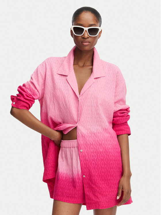 Roxy Cămașă Ocean Gradient ERJX603490 Oversize