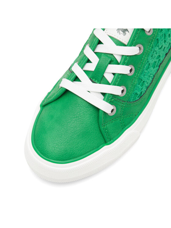 Mustang Mustang Sneakers aus Stoff 1272-309-7 Grün