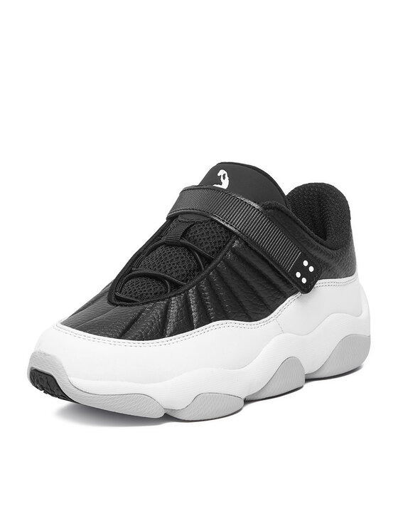 SHAQ SHAQ Sneakersy EO-NET LOW AQ95089Y-BW Czarny