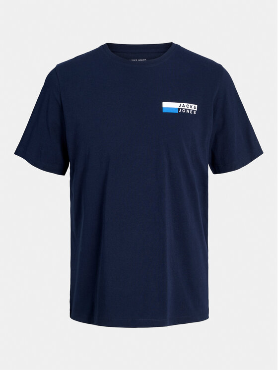 Jack & Jones Jack & Jones T-Shirt Corp 12233999 Tmavomodrá Standard Fit