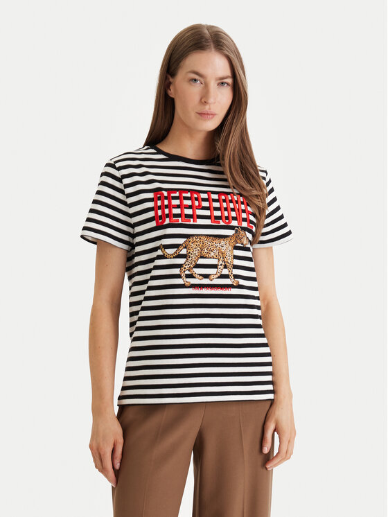 LOLA CASADEMUNT Tricou LS2615107 Negru Regular Fit