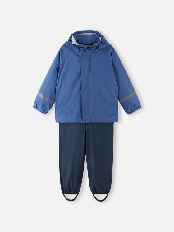Reima Reima Set de ploaie Tihku 5100021A Albastru Regular Fit