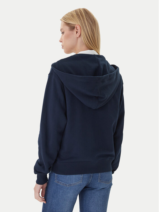 Tommy Hilfiger Tommy Hilfiger Μπλούζα WW0WW46126 Σκούρο μπλε Regular Fit