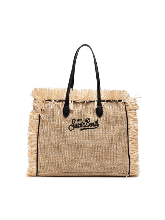 MC2 Saint Barth MC2 Saint Barth Borsetta Vanity Straw VANI005 00071B Beige
