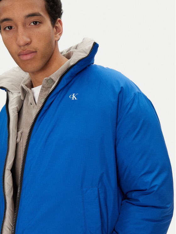 Calvin Klein Jeans Calvin Klein Jeans Winterjacke 90's J30J324438 Blau Oversize