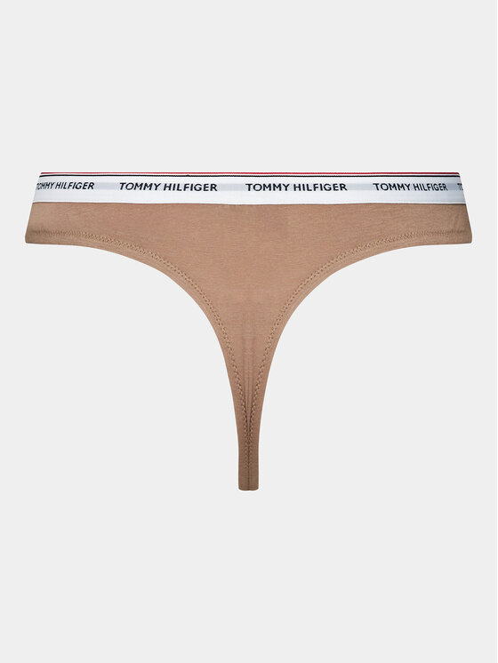 Tommy Hilfiger Tommy Hilfiger Komplet 3 par stringów UW0UW04894 Kolorowy