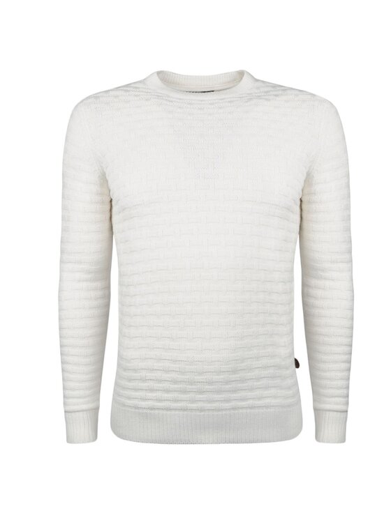 Xagon Xagon Sweter 1&B0218 Écru Regular Fit