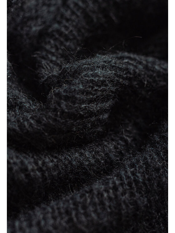 YOU by Tokarska YOU by Tokarska Kardigan Kamila alpaka Czarny Regular Fit