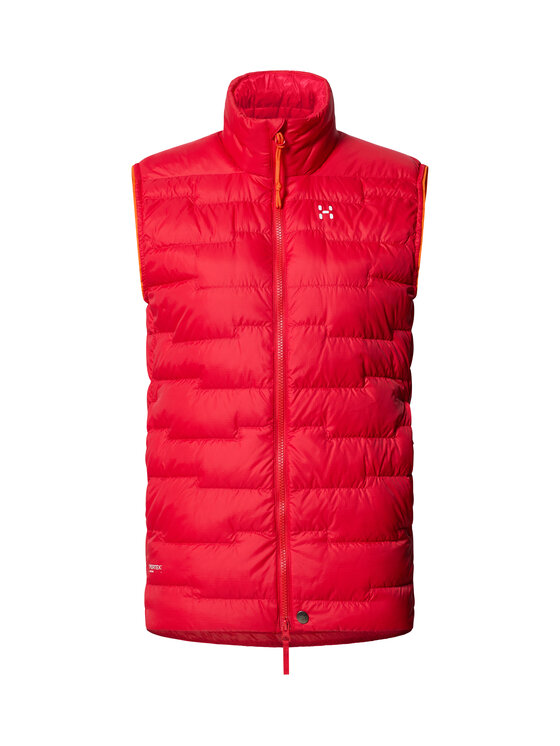 Haglöfs Haglöfs Bezrękawnik ROC Flash Down Vest Women Czerwony Regular Fit