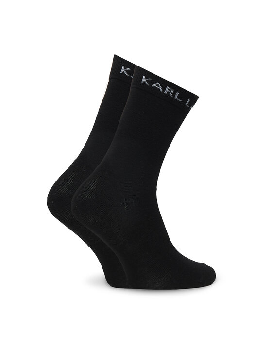 KARL LAGERFELD KARL LAGERFELD Довгі шкарпетки A4M47045 Чорний