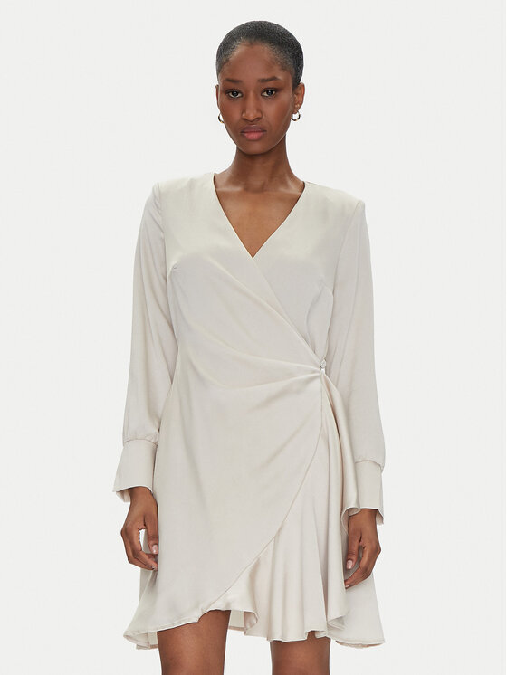 Női Koktélruha Rinascimento, Méret: XL, Bézs, CFC0122677003