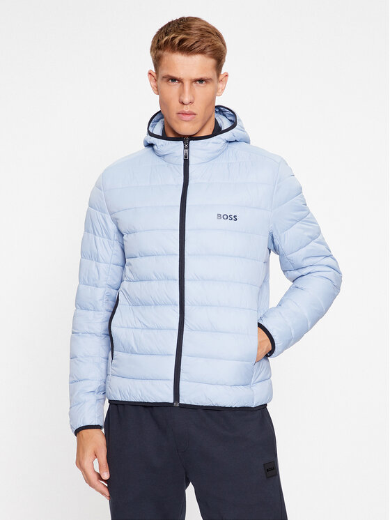 BOSS BOSS Demisezoninė striukė J_Thor 50472472 Žydra Regular Fit