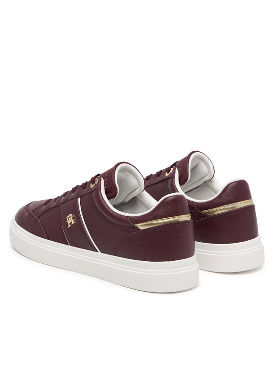 Tommy Hilfiger Tommy Hilfiger Сникърси Th Feminine Cupsole FW0FW09600 Бордо