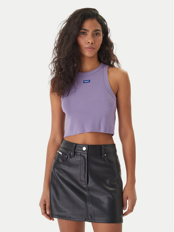 HUGO Top Baby 50511450 Violet Slim Fit
