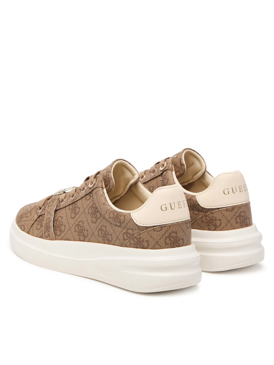 Guess Guess Sneakersy FLFEZ2 FAL12 Hnědá