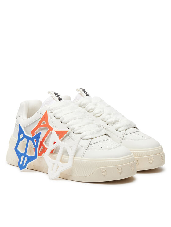 Naked Wolfe Naked Wolfe Sneakers Kosa Alb