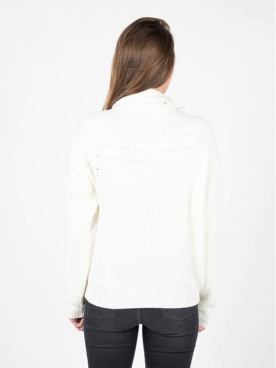 Silvian Heach Silvian Heach Πουλόβερ CVA22045LU Εκρού Oversize