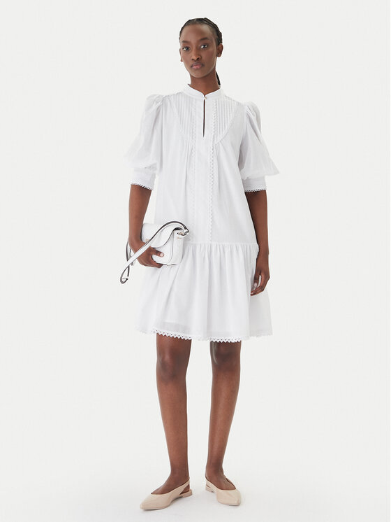 JOOP! JOOP! Ikdienas kleita Dido 30102116 Balts Regular Fit