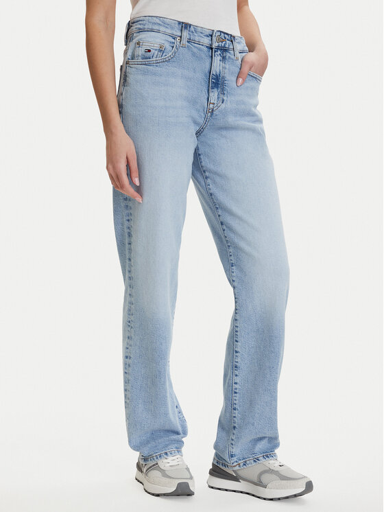 Tommy Jeans Blugi DW0DW22987 Albastru Regular Fit