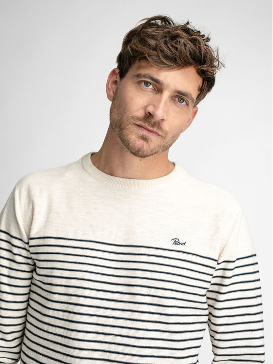 Maglione M-1030-KWR201 Bianco Regular Fit