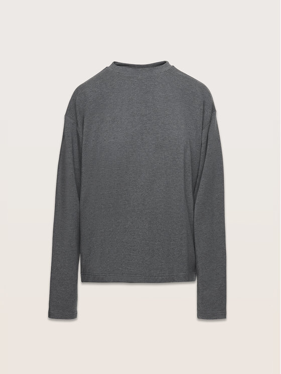 La Mania La Mania Felpa SONNET Grigio Classic Fit