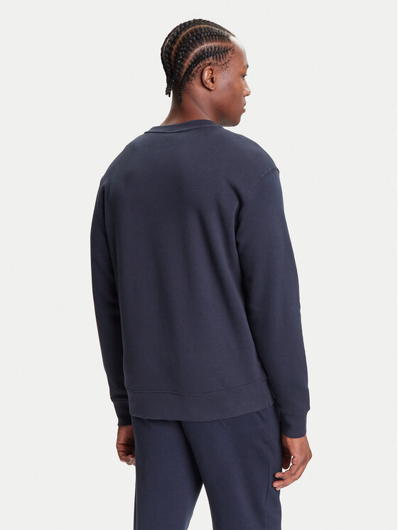 Quiksilver Quiksilver Majica dugih rukava Salt Water Crew EQYFT05158 Tamnoplava Regular Fit