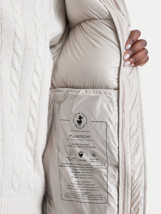 Save The Duck Save The Duck Ziemas jaka D45510W LOVE21 Tumši sarkana Regular Fit