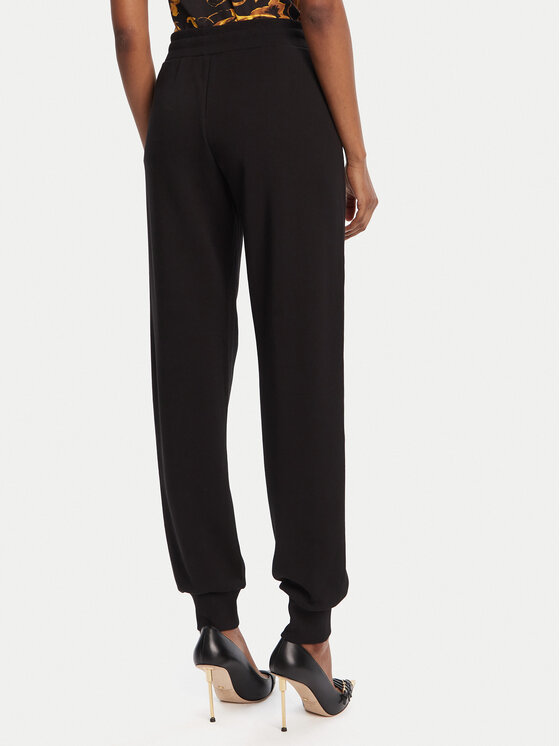 Versace Jeans Couture Versace Jeans Couture Долнище анцуг 79HAAT00 CF01T Черен Regular Fit