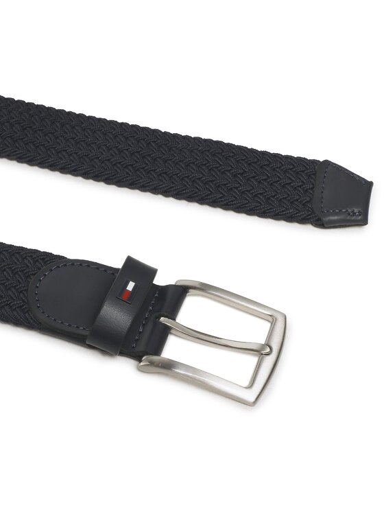 Tommy Hilfiger Tommy Hilfiger Muški remen Denton Elastic AM0AM10662 Tamnoplava