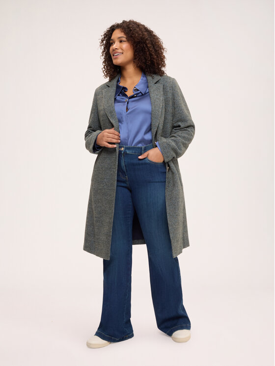Fiorella Rubino Fiorella Rubino Cappotto invernale 0022T000372N0S5 Verde Regular Fit