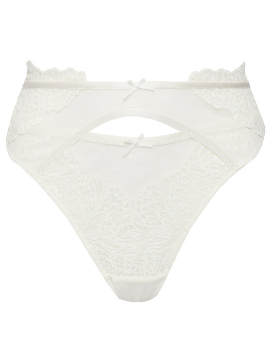 Hunkemöller Hunkemöller Kalhotky string 302384 Écru