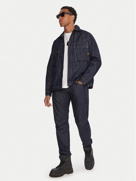 G-Star Raw G-Star Raw Džinsi Contor 3D D27222-D316 Tumši zils Slim Fit