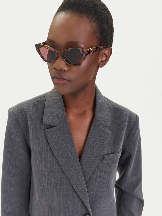 Max Mara Max Mara Okulary przeciwsłoneczne MM0057 55S Brązowy