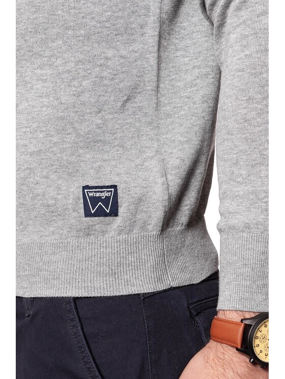 Wrangler Wrangler Maglione RAGLAN KNIT Blu Regular Fit
