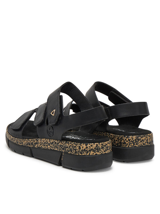 Rieker Rieker Sandalen V2301-00 Schwarz